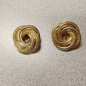 Givenchy Swirl Clip-on Earrings
